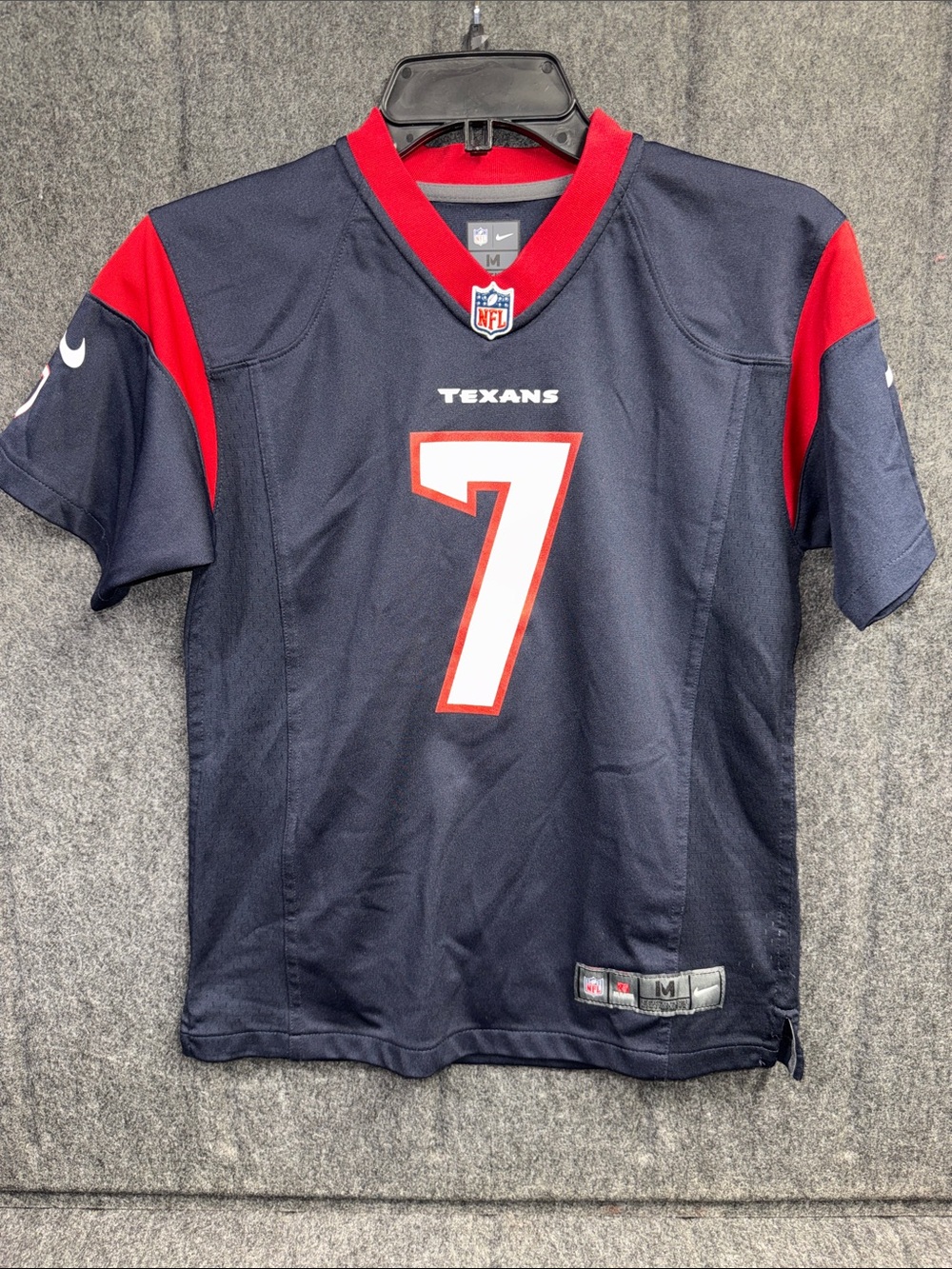 Nike Kids Houston Texans Navy & Red Football Jersey #7